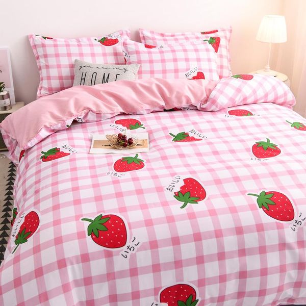 

bedding sets thicken comforter  pure cotton duvet cover set four-piece suit comfortable king size cartoons