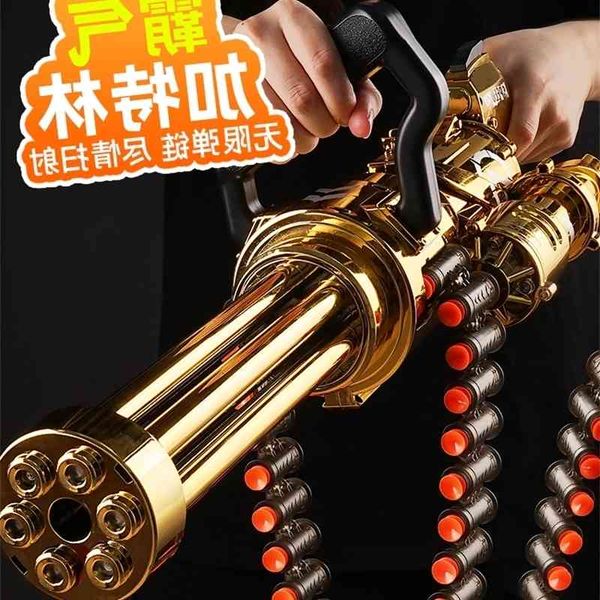 

0135m249 electric continuous soft bullet children's toy boy light off simulation gatling heavy machine gun sniper