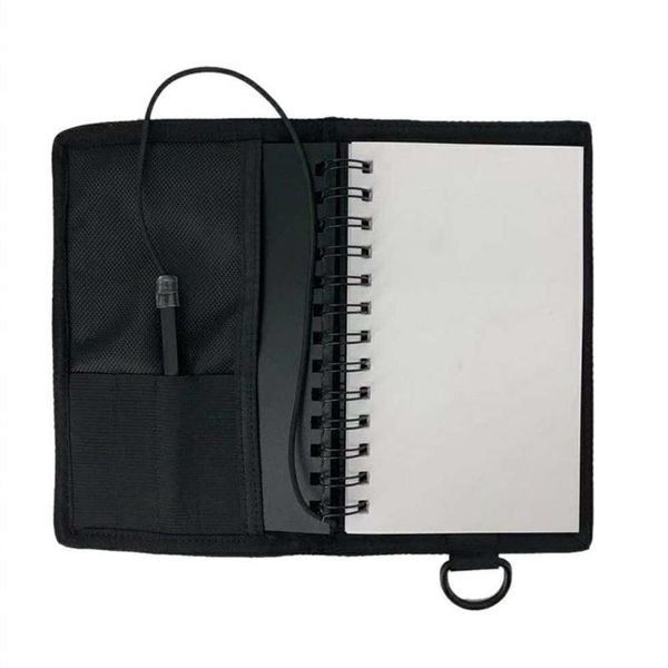 

pool & accessories scuba diving writing pad notebook underwater slate gear with pencil clip pu leather pp polypropylene wearing resistance