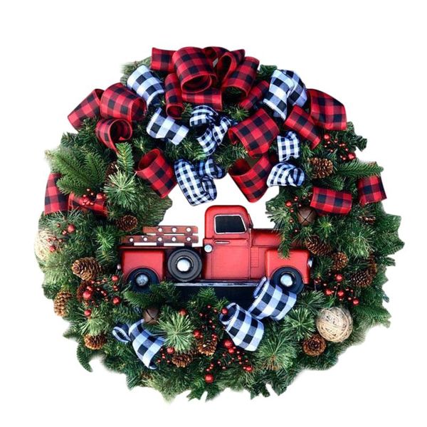 

christmas decorations wreath artificial for front door holiday greenery c44