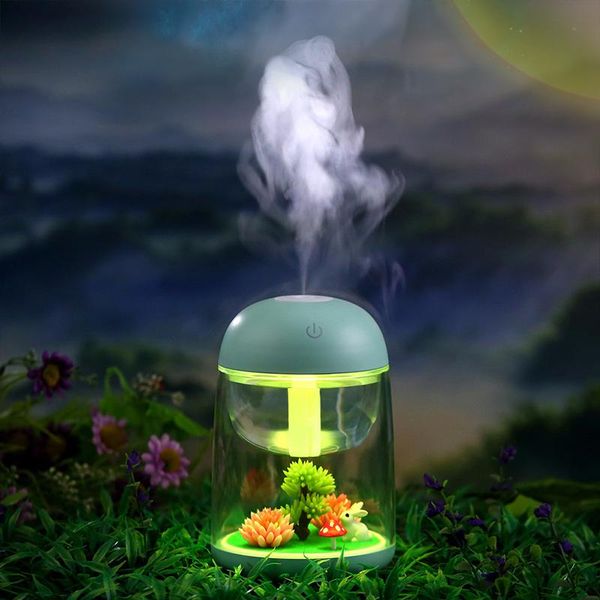 

humidifiers micro landscape air humidifier for baby home office creative gift essential oil aroma diffuser with changing led light