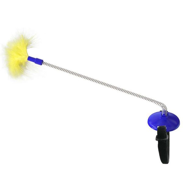 

cat toys collar toy funny collars feathers exercise wand easy for gripping