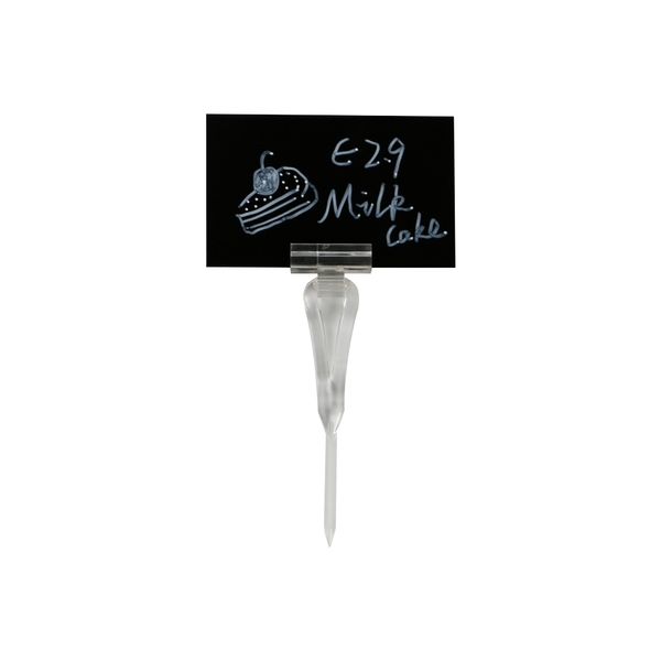 Mini quadro-negro sinais com clipe - preço etiqueta giz sinal clip pin spike - fácil de escrever e limpar