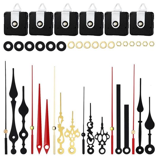 

repair tools & kits quartz clock movement mechanism parts with 4 types hands accessories for replacement