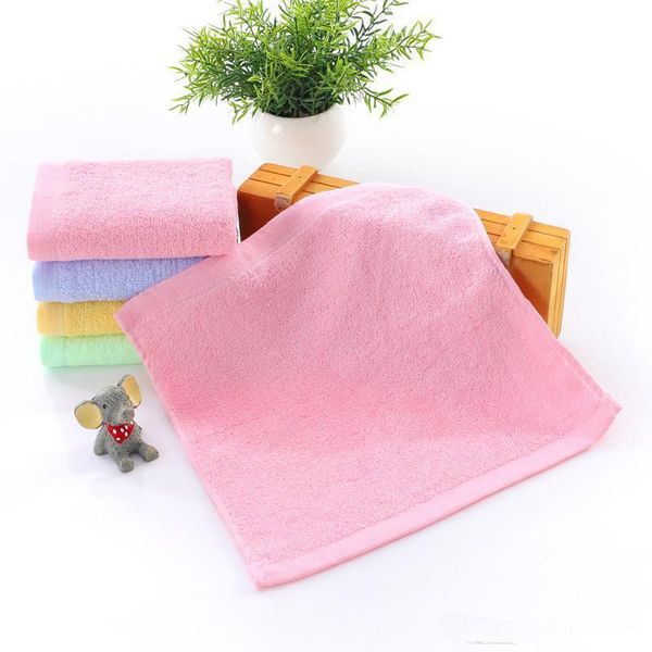 

2021 new dhl ship soft small square absorbent full bamboo baby towel custom embroidered