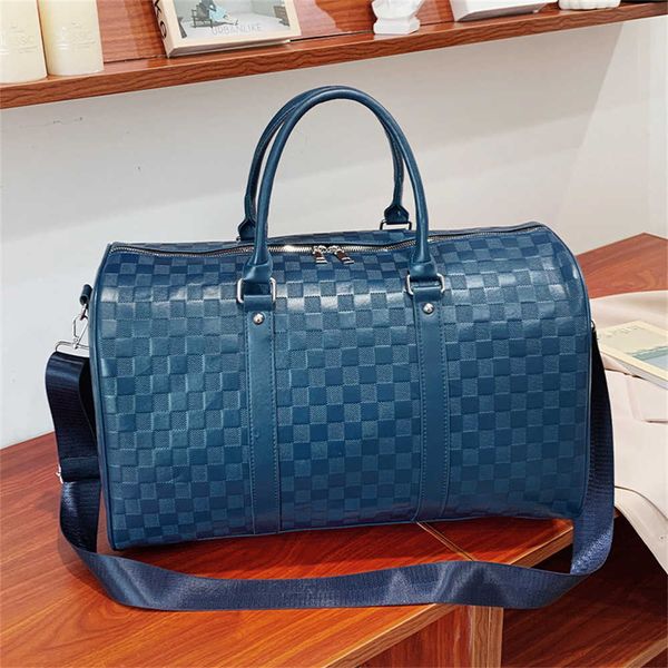 

travel bag middle size luggage leisure fitness weekend bag business suitcase soft leather travel duffle shoulder bags 211013