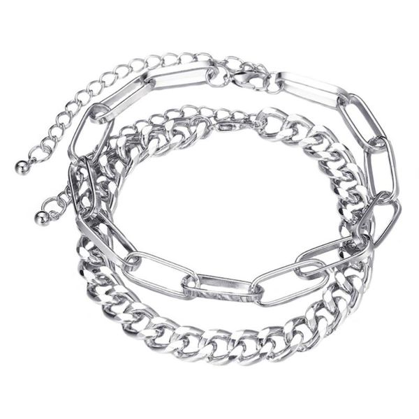 

anklets 2 set ankle bracelet foot chain creative thicken decor, Red;blue