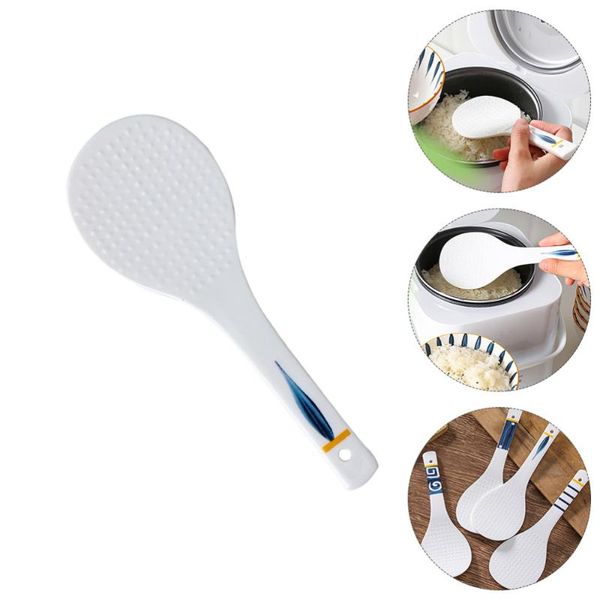 

spoons 1pc japanese style rice spoon delicate non-stick (assorted color)