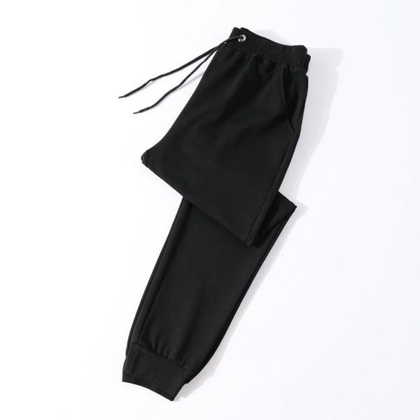 

men's pants 2021 fashion mens track slims tretch pant hip hop men winter trousers plus size clothing bodybuilding jogger, Black