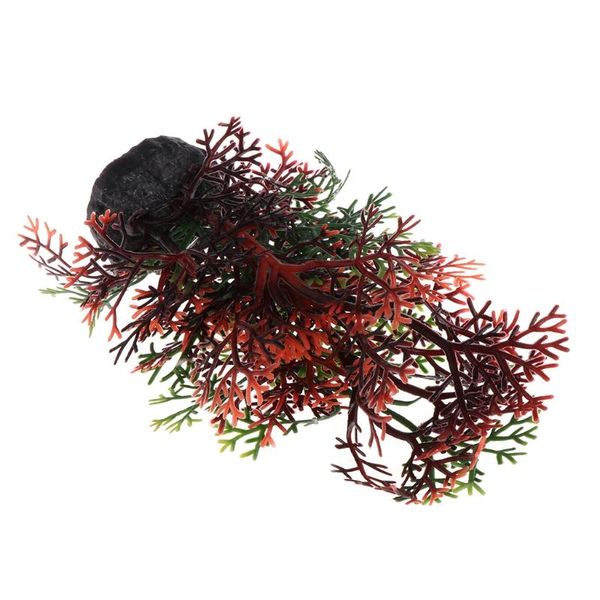 

fish tank aquarium plants artificial coral water grass decoration ornament p9yb decorations