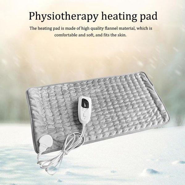 

cushion/decorative pillow physiotherapy heating pad electric blanket fast relief pain relax muscle temperature dimming damp dry heat therapy