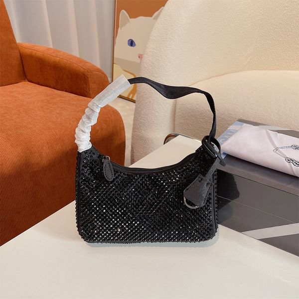 

luxurys hobo designer bags bling beautiful handbags 7 color diamond lady new shoulder bag fashion woman