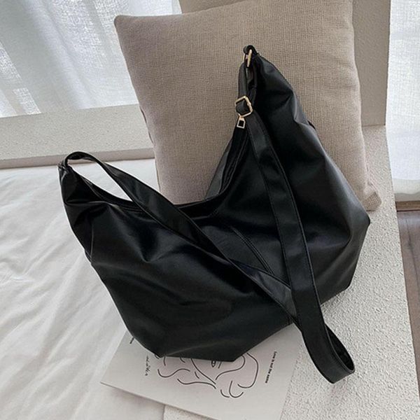 

evening bags fashion women large capacity totes soft pu leather shoulder messenger casual ladies travel