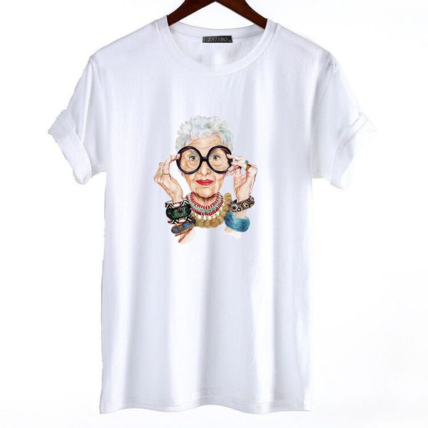 

new summer 2018 fashion women printing t shirt women cotton o-neck short sleeve for women kawaii t shirt, White