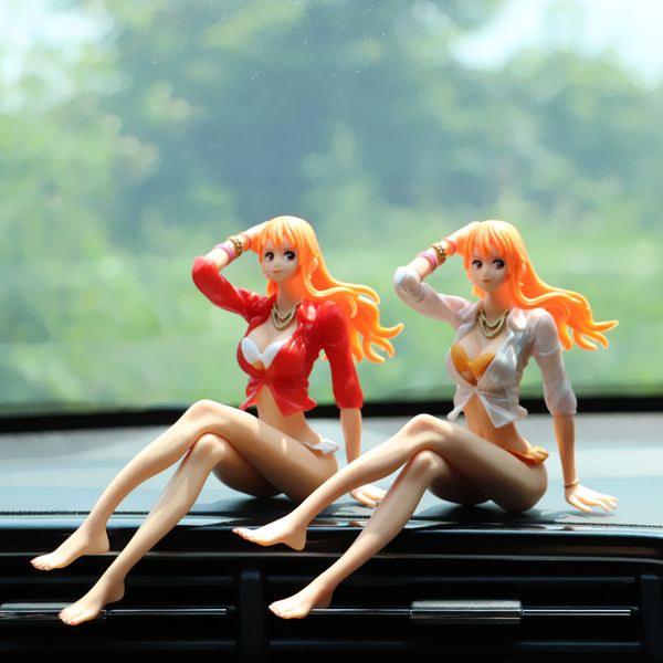 

pirate king hand made female emperor sitting swimsuit hancook nami robin vivi bikini swimsuit two-dimensional animation