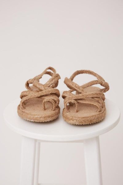 

sandals thong mesh 172-0001, Black