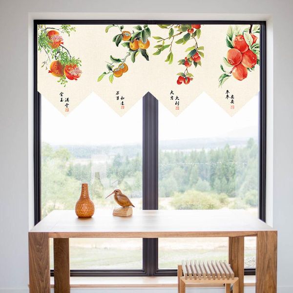 

curtain & drapes chinese kitchen short shop partition decoration japanese
