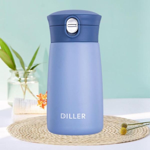 

water bottles safety lock warm/cold keeping mini insulated stainless steel bottle for children