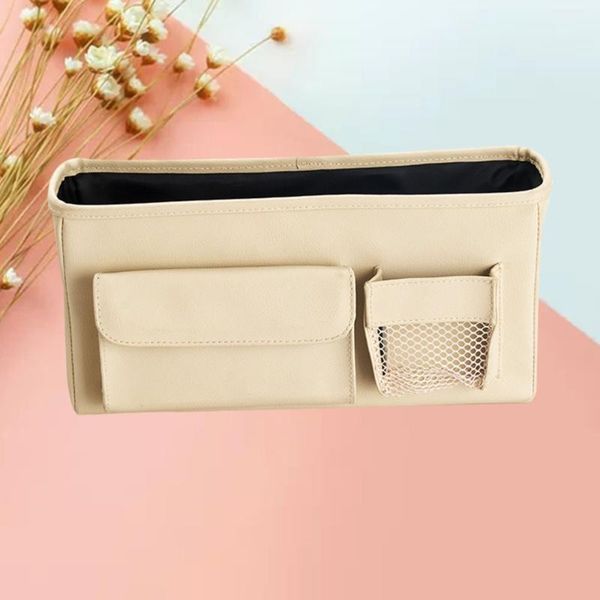 

car organizer 1pc seat multi pocket hanging pouch back sundries storage bag