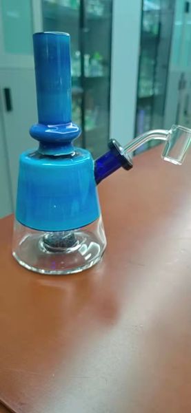 Tubo de cachimbo retro, bolsa clássica de cachimbo para perfuração de óleo, boca de 14 mm