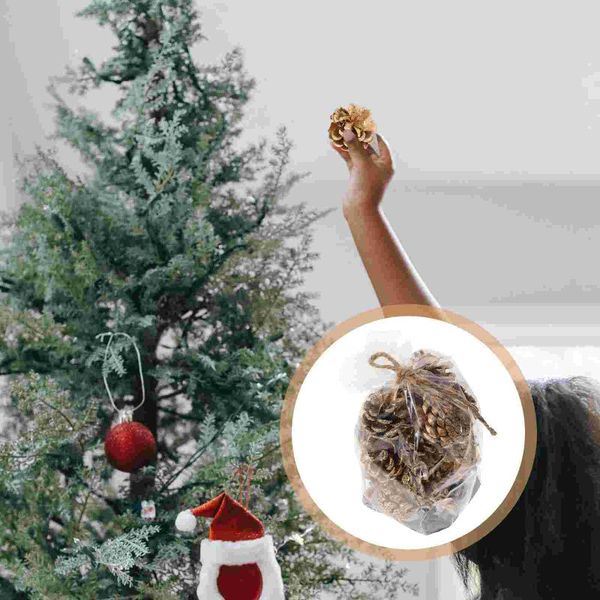 

christmas decorations 1 bag of pine cone decor diy pendant creative tree