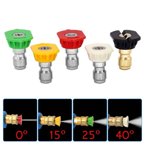 

car wash high pressure water gun nozzle foam pot nozzle quick plug connection universal washer soap foam spray sprayer nozzles