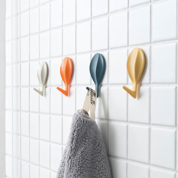 

hooks & rails 8 pcs/ lot air balloon key holder wall cute home decor room kitchen load-bearing waterproof punch ins