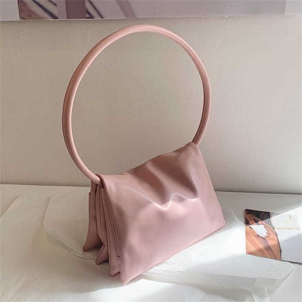 

handbagfrench niche design women's summer 2021 new fashion net red one shoulder underarm small square baggg bag