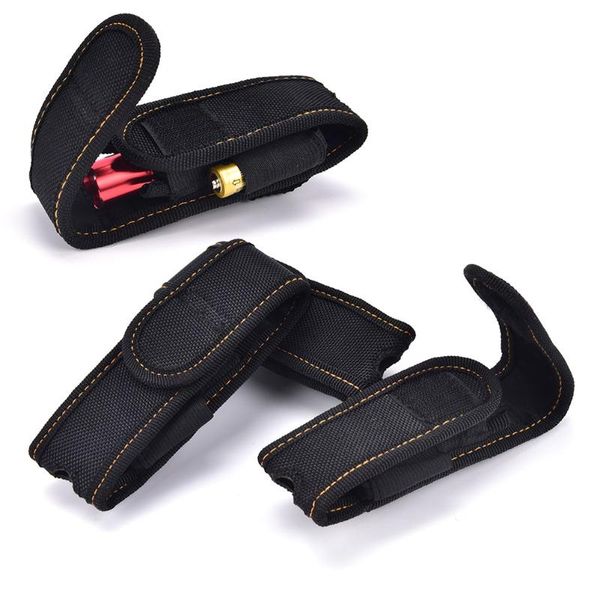 

pouch led torch holster case outdoor camping hiking molle lenser for size:112mmx26mm flashlights torches