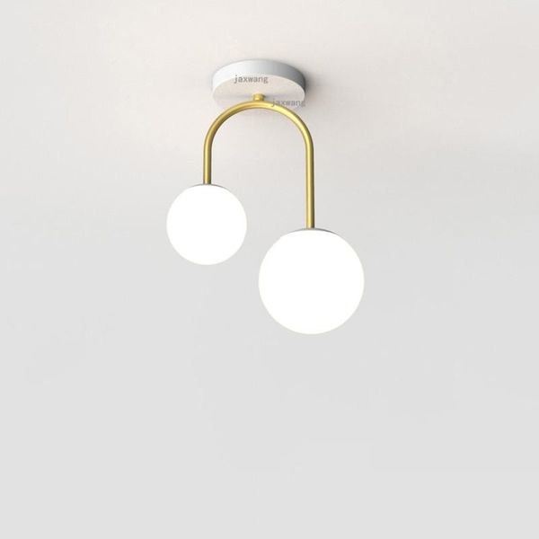 

ceiling lights modern hanging lamps led lighting glass light fixtures minimalist living room bedroom luminaire