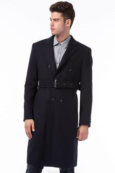 

men's jackets dewberry male navy blue overcoat-1020001 p8316.., Black;brown