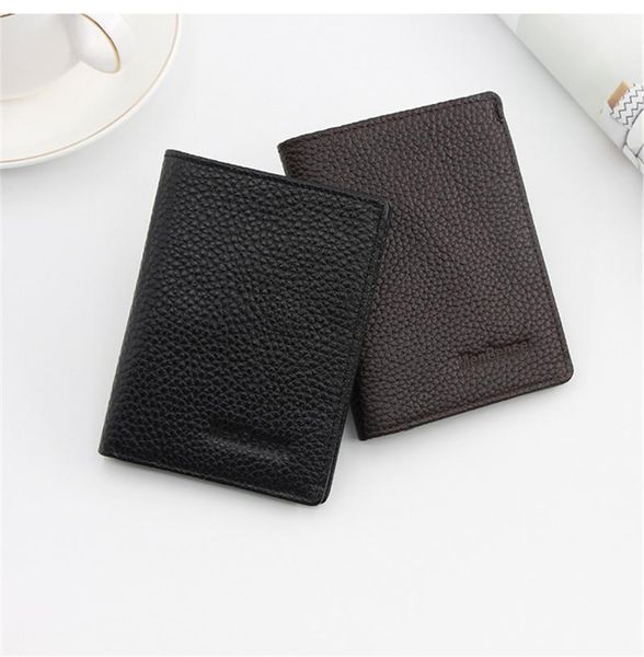 

small leather wallet for men business type pocket bag holders coin save billfold multi functional cort carteira, Red;black