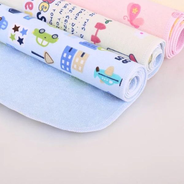 

cloth diapers 30x45cm changing pad baby nappies diaper mat waterproof fralda reusable