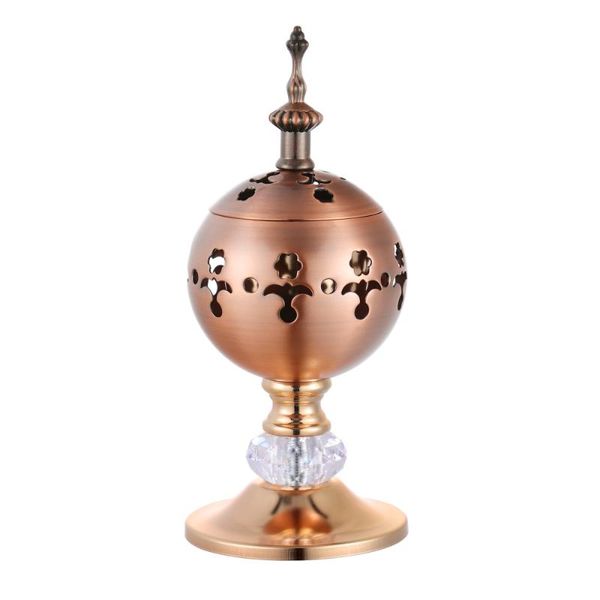 

candle holders soimiss household iron incense burner hollow out luxury censer adornment