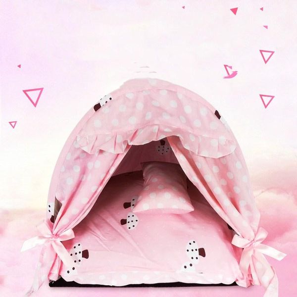

kennels & pens fall winter dog bed tent mat pad cat sofa pet sleep bag teddy puppy house nest kennel drop camas para perro
