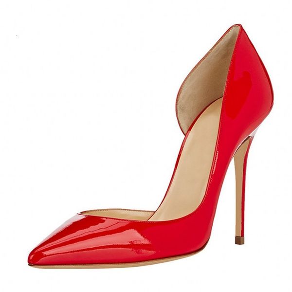 

sandals women pumps super thin high heels shoes 12cm black stiletto pointed toe woman party for plus size c014a 8nr8