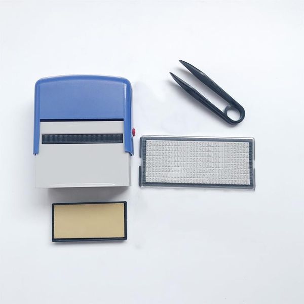 

gift wrap diy custom ink seal set dial assortment movable type made of material, more durable