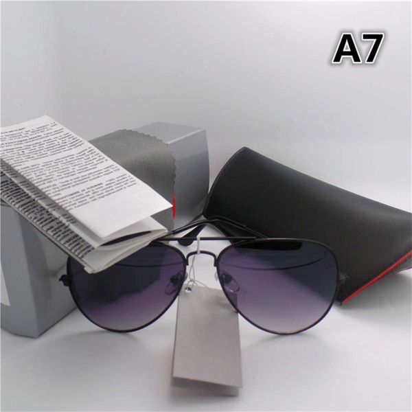 

luxury designer sunglasses brand men women retro for driving outdoor sunshade with box multi-color optional, White;black