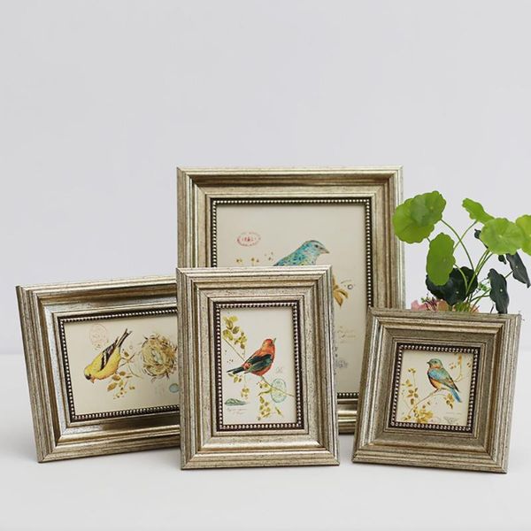 

frames antique distress po frame for wedding image,classmates/family picture ,painting display,bedroom table decor.
