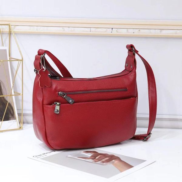 

evening bags designer luxury women crossbody cow leather handbags fashion brand ladies bag capacity shoulder purse