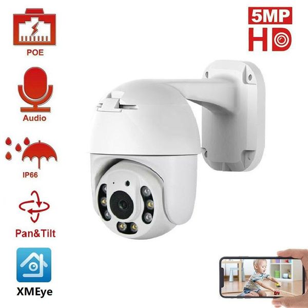 

camera 2mp security ip camera1080p ptz dome video outdoor human detect built in microphone onvif xmeye cameras