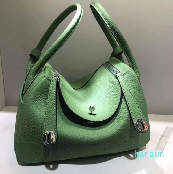 

women's bag lindi cowhide litchi pattern one shoulder hand doctor's medicine mini size