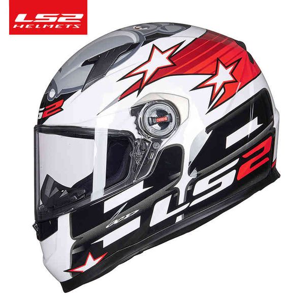 Nuovo casco moto integrale FF358 uomo donna casco da corsa capacete LS2 cascos para moto certificazione ECE