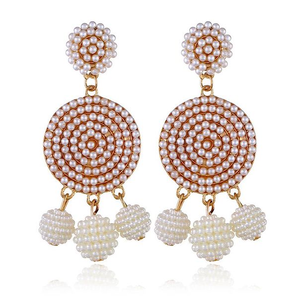 

dangle & chandelier pearl earrings for women jewelry, Silver