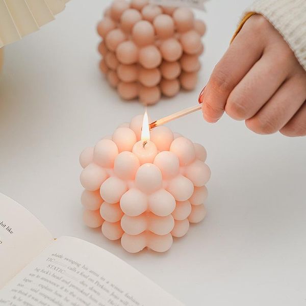 

candles 1pc magic cube paraffin scented creative home decoration fragrance soy wax birthday
