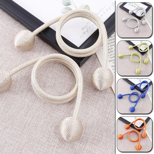 

1pcs magnetic curtain tieback buckle strap holdbacks magnet clip for rod tie backs hanging belts rope accessoires decor other home