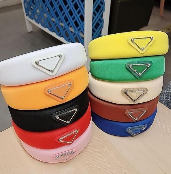

2021 elastic headband for men and women letter sequins design green red flower hair bands girl retro turban 0127, Silver