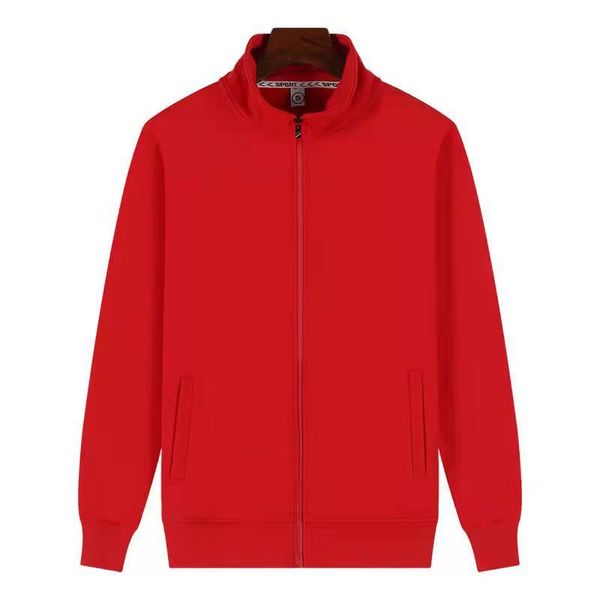 

men's hoodies & sweatshirts thin stand-up collar zipper jacket custom casual, Black