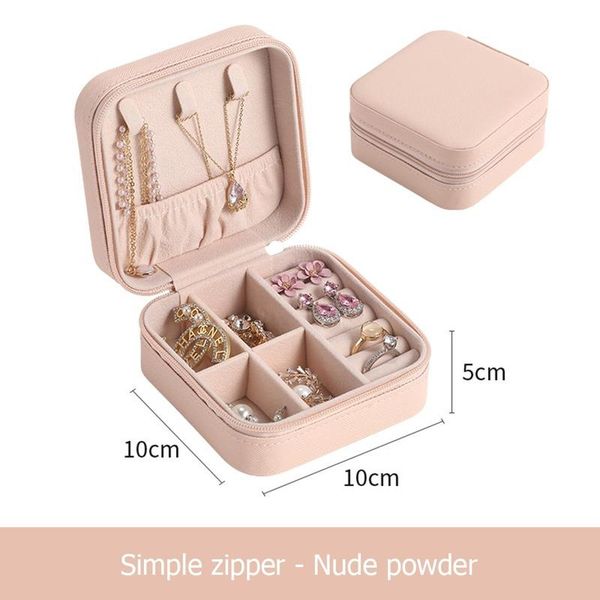 

storage boxes & bins jewelry organizer display travel case portable box earring holder gifts
