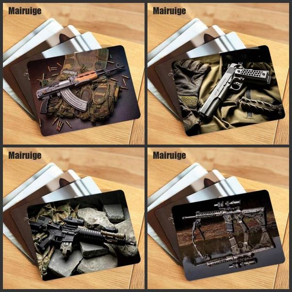 

mouse pads & wrist rests mairuige 2021 firearm pad pistol rifle table mat game